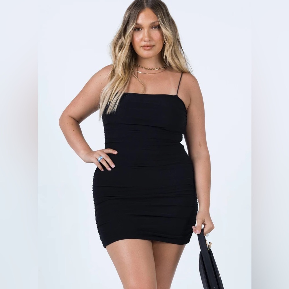 Princess Polly Holloway Wishes Dress Black